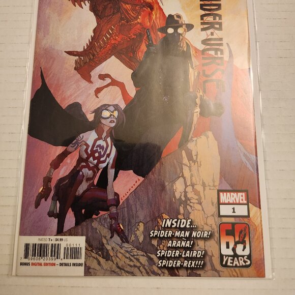 Edge of Spider-Verse #1A (2022) Marvel Comics, 1st Spider-Rex, Spider-Laird, NM - Picture 14 of 14